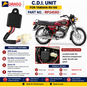 ยูนิต CDI ยามาฮ่า RX 100 คุณภาพส่งออก สำหรับอะไหล่รถจักรยานยนต์สองล้อ อินเดีย ออราโด - Product Image 6