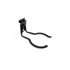 Organizador de Almacenamiento con Ganchos Flexibles de Acero Resistente para Montar en la Pared, Diseño Moderno Negro, Ahorro de Espacio, Ganchos Curvos Especializados para - Product Image 1