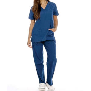 High Quality Latest Design Scrub Uniform New Arrival Bulk Quantity Scrub Uniform Online Best Sale Scrub Uniform - Product Image 4