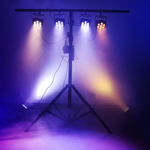 ไฟ LED ควบคุมระยะไกล 7*18W RGBWA UV 6 สี ผสมผสาน แสงสีสำหรับเวทีระดับมืออาชีพ สำหรับดีเจ - Product Image 5