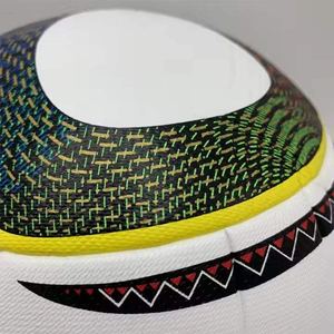 Balón de fútbol duradero, recién llegado, fabricante, impresión de logotipo personalizado, balón de fútbol pakistaní deportivo, tamaño 5, máquina. - Product Image 5