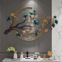 Décoration géométrique de table en acier inoxydable, artisanat métallique Art Déco de luxe, fait main, pour anniversaire, salon, bureau, hôtel