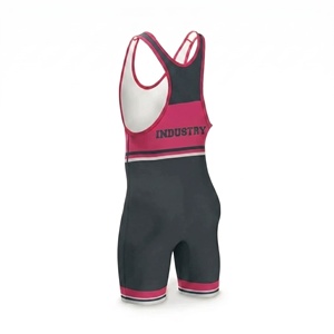 Wholesale Custom New Arrival Sublimation Spandex Wrestling Training Uniforms <b>Mens</b> Wrestling Singlet - Product Image 6