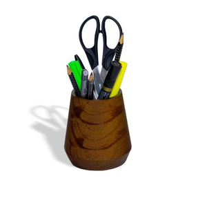 Porte-stylo en bois réglable au design moderne, vase de table pour rangement de bureau, idéal pour la rentrée scolaire - Product Image 6