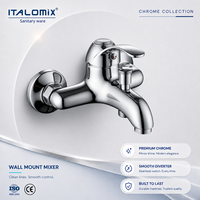 ITALOMIX Robinet de bain durable avec mélangeur d'eau et douche