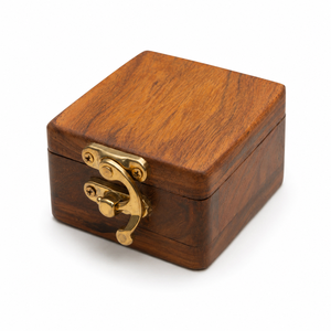 Anillo de Acero de Damasco Hecho a Mano Personalizado Jexmoo con Caja de Anillo con Impresión Digital - Regalo Perfecto para el Día del Padre para Papá, Esposo, Novio - Product Image 2