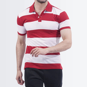 Meilleur prix pour les polos à manches courtes pour hommes, pour le printemps et l'été, en tissu jersey de coton respirant, nouveau design - Product Image 1