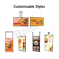 Pantalla Digital de Menú Controlada por Red para Tablero de Menú de Restaurante y Publicidad