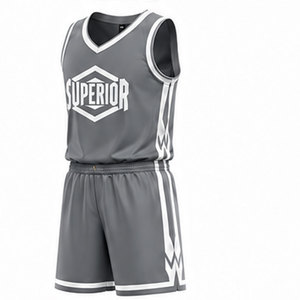 Ensemble de vêtements de sport pour équipe de basketball, avec tissu polyester de qualité supérieure, technologie d'évacuation de l'humidité et impression personnalisée vibrante - Product Image 3