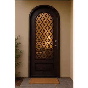 Royal Luxury KHP-DG-003 Traditional Steel Entrance Gate for Outdoor Use; Powder-Coated for Rust Water Resistance; Easy Assembly - Product Image 3