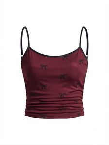 Débardeur Femme Léger et Respirant à Rubans – Collection Été – Vente en Gros à Prix Abordable – Tenue Décontractée et Active - Product Image 2