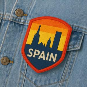 Best Custom Travel Badge Souvenir Machine Embroidered Patch <b>Iron</b>-On for <b>Velcro</b> Backing for Collectors Tourists Events for Hats - Product Image 6