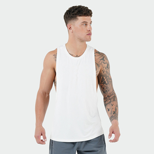 Chaleco Deportivo Stinger de Spandex y Algodón Elástico, Ajustado al Cuerpo, Sin Mangas, para Entrenamiento, Fabricante OEM de Marca Privada Personalizada - Product Image 3