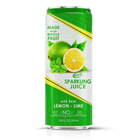 Nuevas Bebidas Deportivas Saludables con Sabor, Marca Privada, Jugo de Fresa y Mango con Gas, 320ml, En Lata/Botella, Refrescante