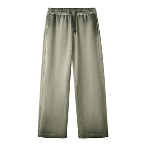 Nouveau design 2026 – Pantalon décontracté droit taille mi-haute élastique pour femme, respirant, style Joker, coupe régulière, 100 % polyester - Product Image 3