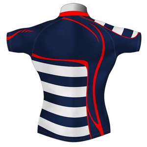 Quick Dry Breathable for Long Lasting Comfort Reliable Premium Rugby Uniform 100% Polyester <b>Material</b> Plus Size Option - Product Image 2
