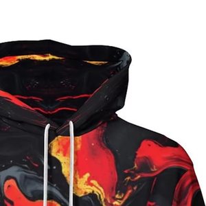 Fournisseur pakistanais – Nouveaux sweats à capuche unisexes brodés en tissu éponge avec poches, 100 % coton, pour l'hiver, style streetwear, haute qualité - Product Image 4