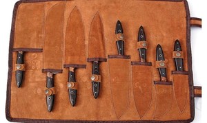 Latest Cooking <b>Knife</b> Set Durable Damascus Steel Blades High Quality <b>Kitchen</b> Tasks Chef <b>Knife</b> Set Available At Wholesale Rate - Product Image 4