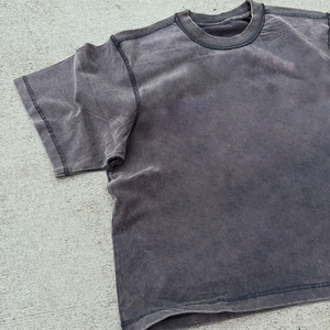 Camiseta Ringer Personalizada 100% Algodón 280g, Corte Holgado, Costuras Reforzadas, Tejido Sólido, Camisetas para Hombre - Product Image 2