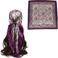 Pañuelo para la Cabeza de Alta Calidad, Satinado, Colorido, con Logotipo Personalizado Sublimado, a Bajo Precio, para Hombres y Mujeres