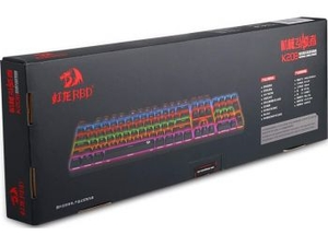Teclado mecánico para juegos Redragon K208, teclado USB con cable de 104 teclas con retroiluminación arcoíris, anti-ghosting completo, interruptor azul - Product Image 2