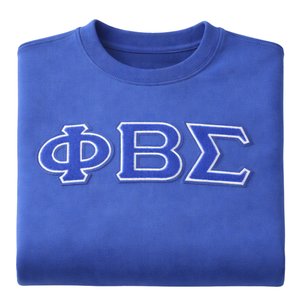 Felpa girocollo Phi Beta Sigma in ciniglia con design classico, comfort e stile premium per la fraternità greca - Product Image 6