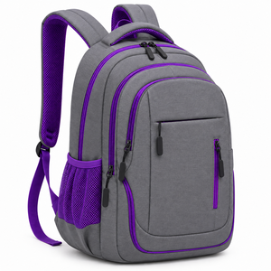 ALI STITCH MASTER Polyester Laptop <b>Backpack</b> <b>Waterproof</b> Zipper Closure Front Pocket Physiological Curve Back 20-36L Capacity - Product Image 6