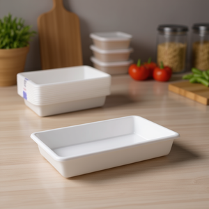 Contenitore in Plastica 4L Rettangolare per Conservazione Alimenti Impilabile per Uso in Cucina - Product Image 3