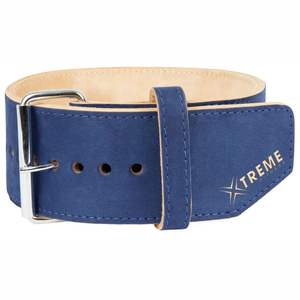 Cinturón de Levantamiento de Pesas Personalizado de Cuero Vacuno para Hombres y Mujeres, Transpirable, Suave, Resistente, con Soporte Lumbar y Cierre Automático - Product Image 1