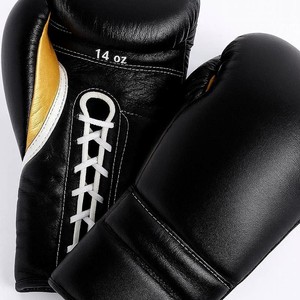 Wholesale Prices Training & Sparring Boxing Competition <b>Gloves</b> Professional Lace up Boxing <b>Gloves</b> 100% Genuine Leather - Product Image 3