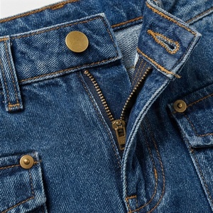 New Arrival 2025 Summer Casual Wear <b>Button</b> Slim Fit Woman Acid Washed Denim Shorts <b>Jeans</b> Trendy Fashion Street Styles - Product Image 4