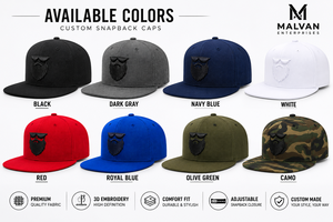Gorra Snapback de Pana Negra de Alto Rendimiento MALVAN ENTERPRISES Last King Bone Classics con Letras, Estilo Urbano de Invierno, Calidad Premium - Product Image 4