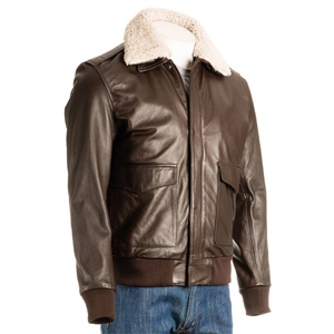 Plus Size <b>Men</b> Genuine <b>Leather</b> <b>Jacket</b> with Polyester Lining Black Color Cowhide Outerwear Wholesale <b>Leather</b> <b>Jackets</b> - Product Image 1