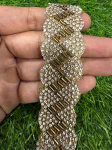 Encaje cutdana suave y ligero, perfecto para bordes de sarees, dupattas y diseños de blusas. - Product Image 3