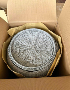 Cestas Multifuncionales Vintage Tejidas a Mano con Jacinto de Agua, Ecológicas y Económicas, con Asa Cómoda para el Dormitorio - Product Image 3