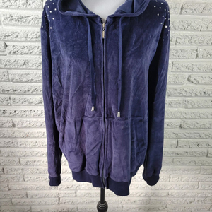 Nueva sudadera con capucha de diamantes de imitación para mujer, elegante y ajustada, moderna y cómoda al mejor precio, en oferta. - Product Image 5