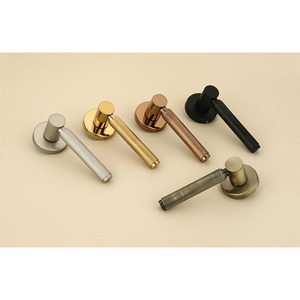 Ensemble de poignées de porte en laiton robustes – Quincaillerie de porte résistante à la corrosion - Product Image 2