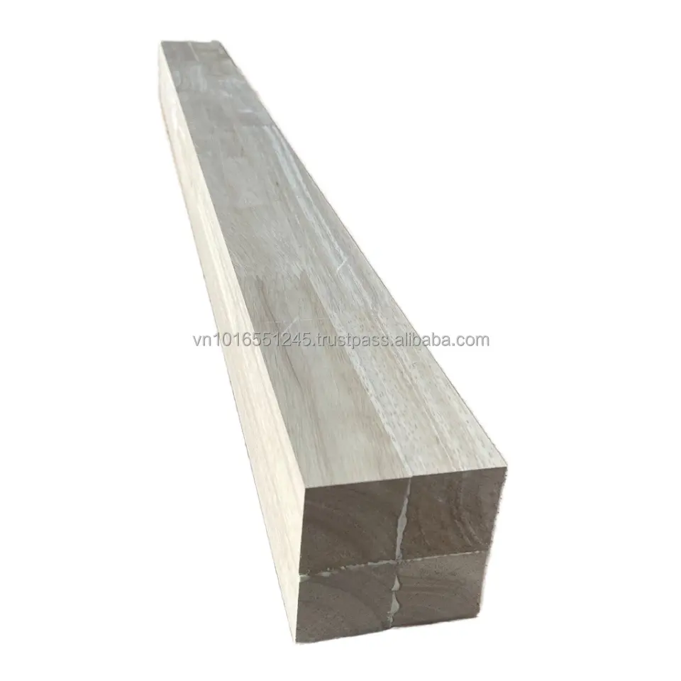 Factory-Premium Quality Rubber Wood (Hevea) Wooden Block International Certified Building Kitchen Office Use
