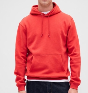 Sweat-shirts à capuche pour hommes en polaire de haute qualité, vêtements de sport athlétiques pour la gym, manches longues, coupe ajustée, couleurs unies - Product Image 3