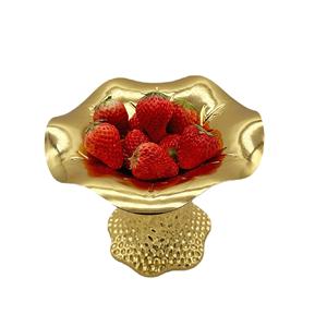 Pedestal Candy Holder Tray Fruit <b>Bowl</b> for Table Centerpiece Decorative Fruit <b>Snack</b> <b>Bowl</b> for Kitchen Dining Bar - Product Image 1