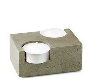 Portavelas de Concreto Hecho a Mano de Primera Calidad TCE para Decoración del Hogar, Centro de Mesa, Uso en Hoteles y Restaurantes - Product Image 3