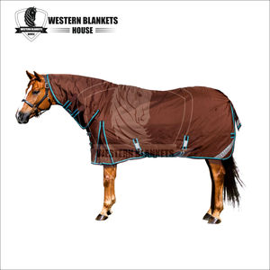 Equipo Ecuestre de la Mejor Calidad, Mantas WESTERN BLANKETS HOUSE para Caballos, Mantas Impermeables y Transpirables para Invierno, 600D - Product Image 1