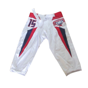 Pantalon de football américain personnalisable avec 7 protections, grande taille, respirant et à séchage rapide, 100% polyester - Product Image 1