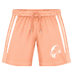 Customized Peach <b>White</b> Rugby <b>Shorts</b> Team Uniform Lightweight Breathable Custom Training Sportswear Athletic Performance <b>Shorts</b> - Product Image 1