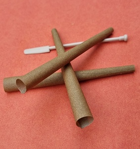 Conos de papel rodante de lujo marrón verde americano Envolturas de papel con dobladillo natural sin cloro sin OGM Los mejores precios para suministro a granel - Product Image 5