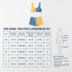 Ensemble de sport côtelé color block pour femme : soutien-gorge à dos nageur et short, col rond, maintien moyen, respirant, pour le fitness - Product Image 6