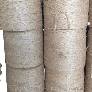 Ficelle de jute 100% naturelle, écologique, durable, antibactérienne, biodégradable, de haute qualité, 28 LBS/5PLY, pour le tricot à la main, le tissage JF - Product Image 1