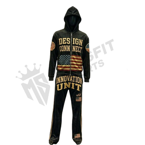 Conjunto Deportivo Personalizado para Hombre con Cierre, Diseño Premium, Ropa de Gimnasio Transpirable para Correr, Trotar y Entrenar - Product Image 3