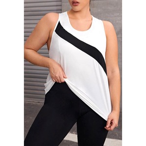 Camisetas sin mangas personalizadas de alta calidad para mujer, camisetas sin mangas para entrenamiento de verano. - Product Image 1