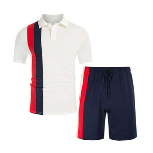 Nouvel ensemble homme premium 2026 : Polo et short deux pièces grande taille, design personnalisé par le fabricant - Product Image 1